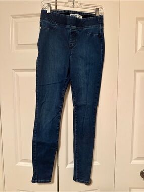Old Navy Dark Blue Skinny Jeans Jeggings Size 6